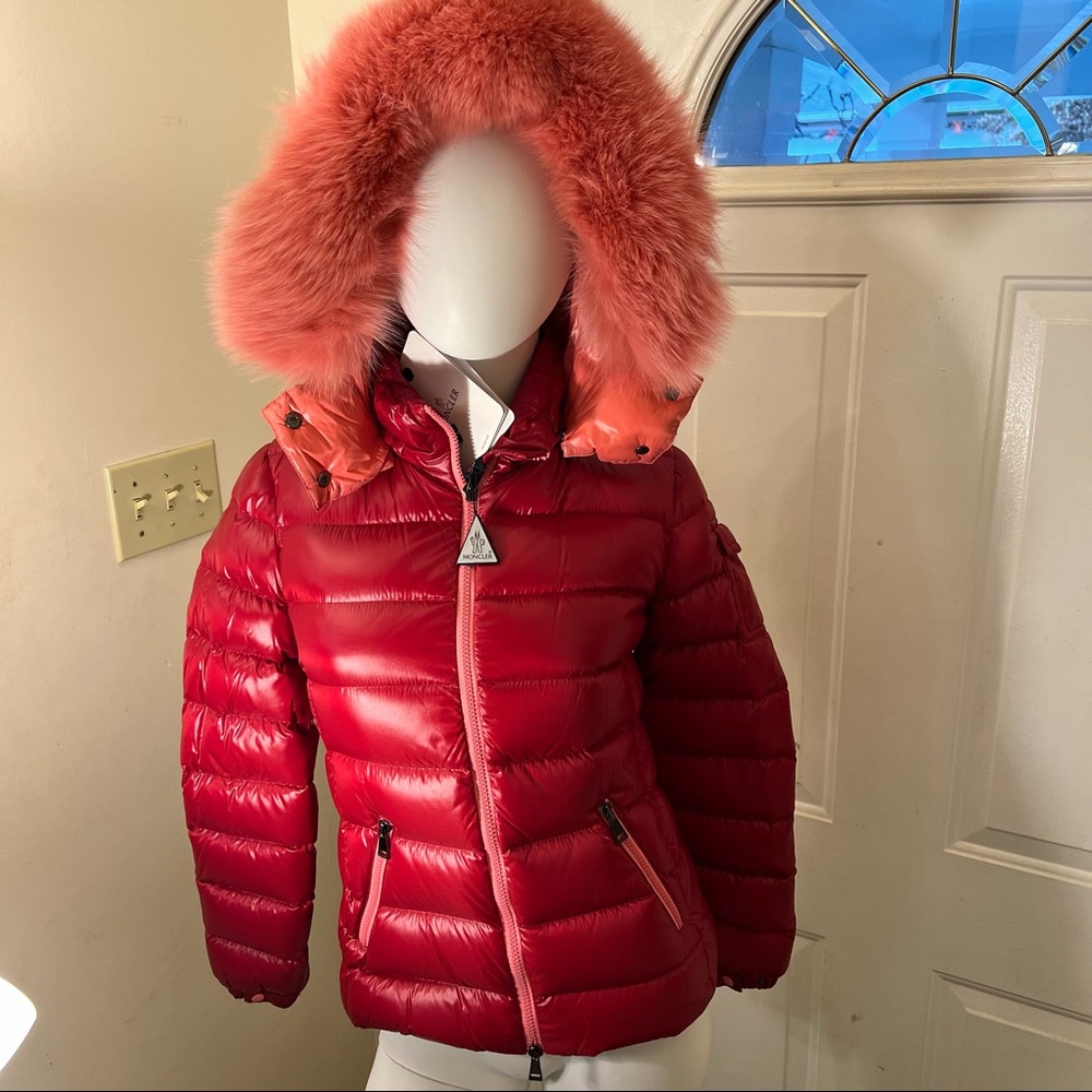 MONCLER Red Down Bady Jacket